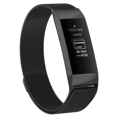 Smart Bracelet with Stainless Steel Metal Strap