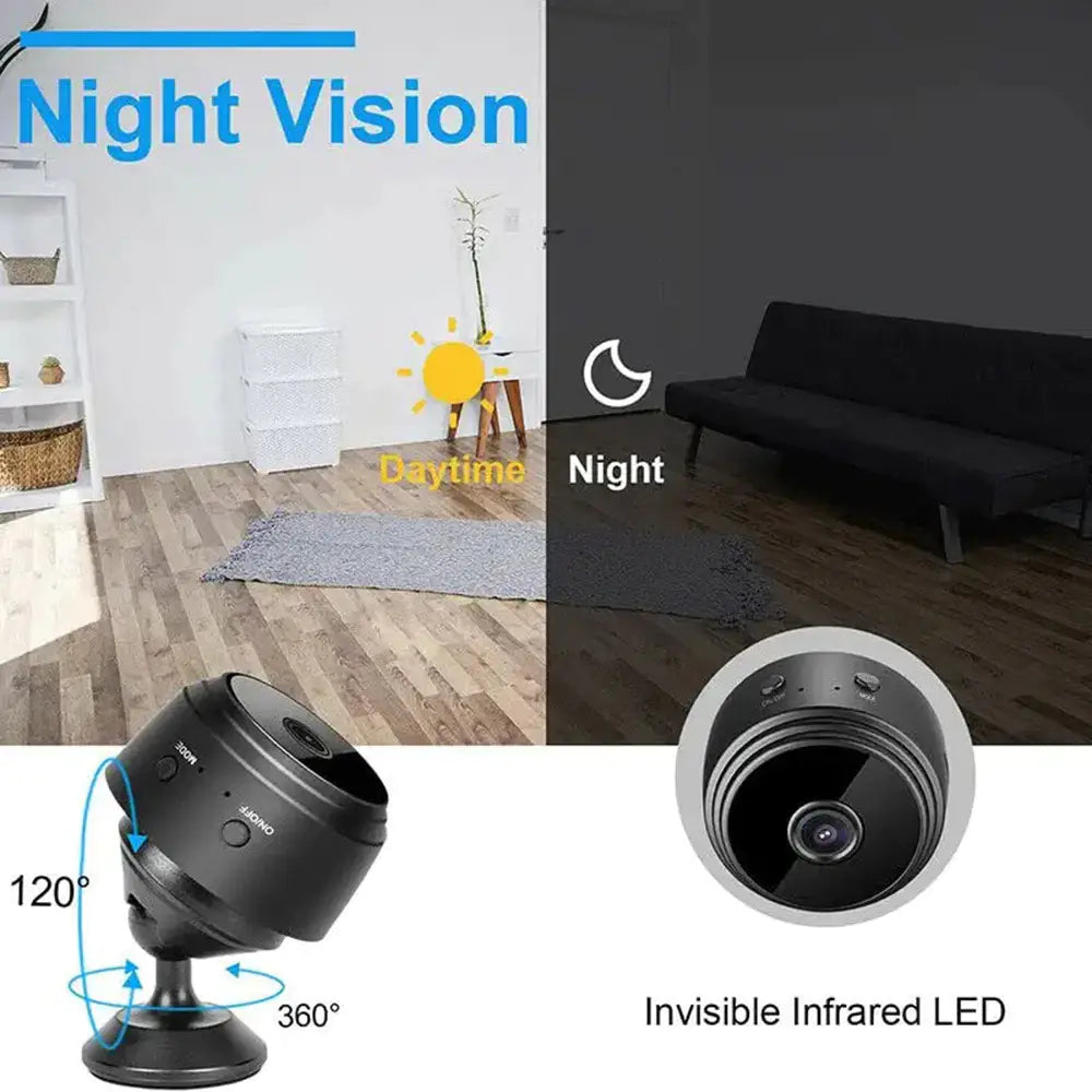 A9 Smart HD Wifi Wireless Night Vision Surveillance Camera