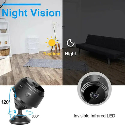 A9 Smart HD Wifi Wireless Night Vision Surveillance Camera