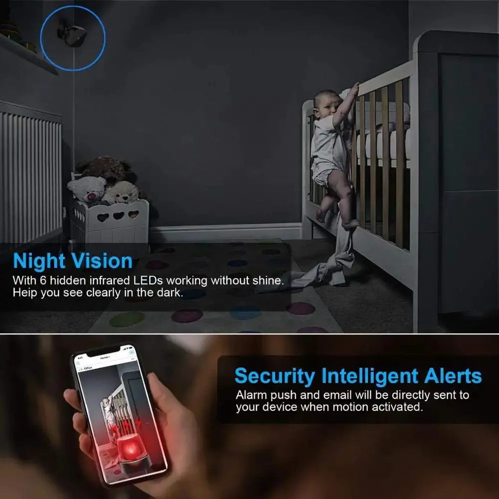 A9 Smart HD Wifi Wireless Night Vision Surveillance Camera