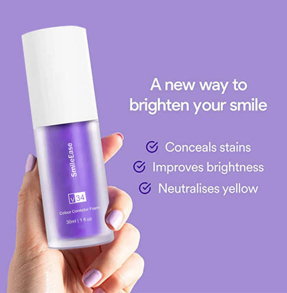 Purple Teeth Whitening Toothpaste Bottle