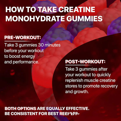 Creatine Muscle Boost Gummies