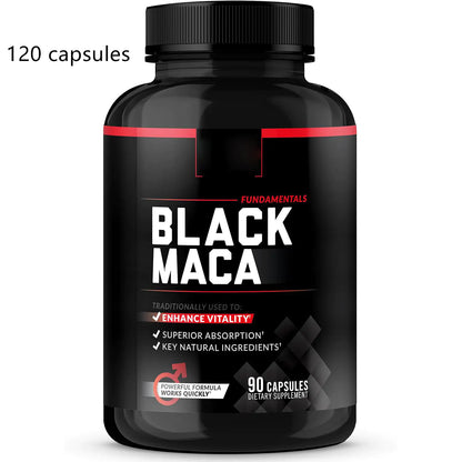 Black Maca Capsules for Men