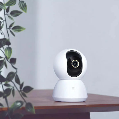 Smart Camera PTZ 2K White Home Monitoring