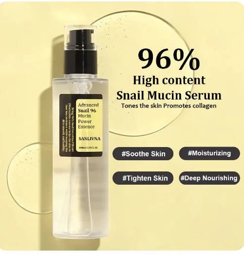 Snail Mucin 96% Facial Essence - Anti-Aging & Brightening