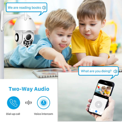 High-Speed Waterproof PTZ Dome Surveillance Camera