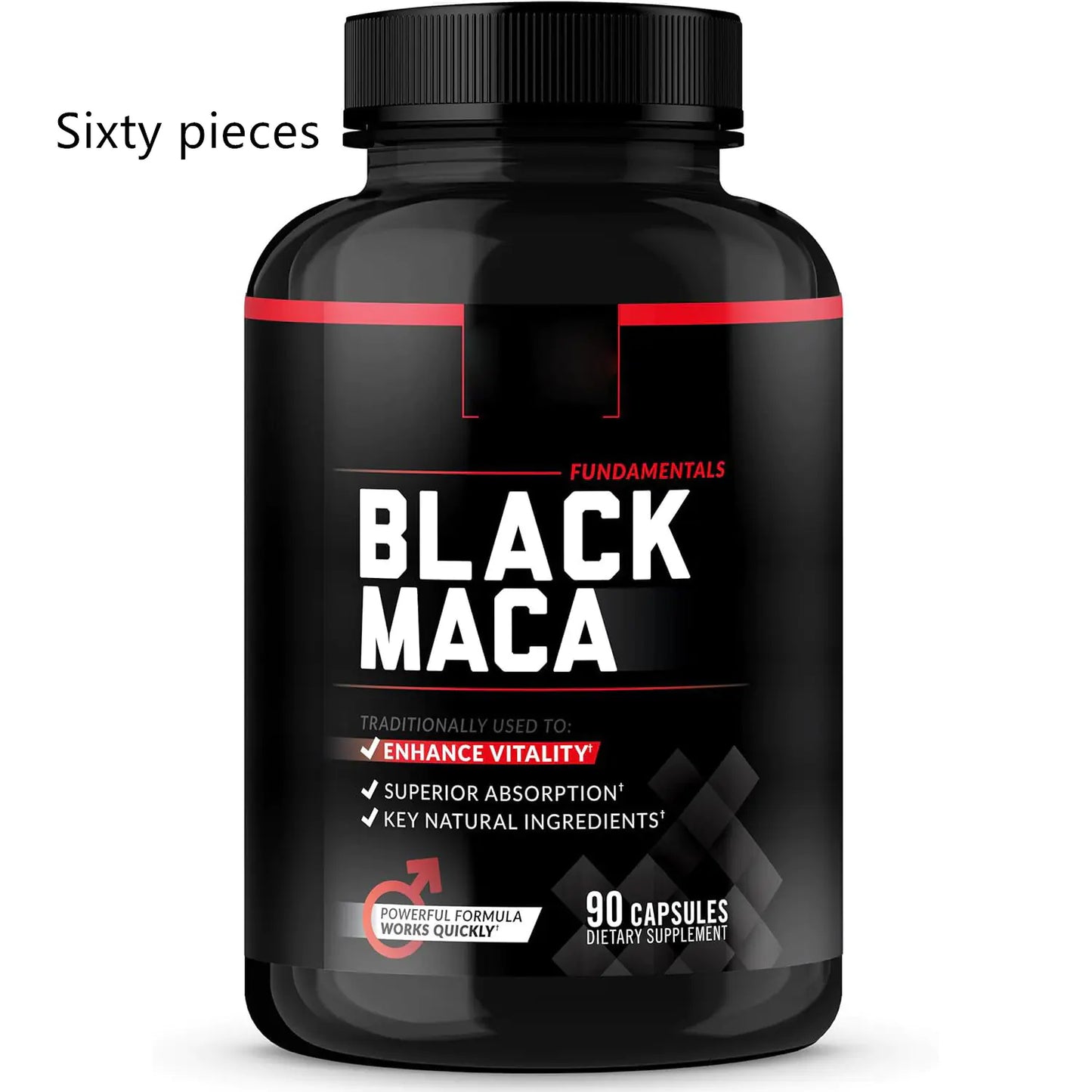Black Maca Capsules for Men